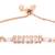 Cubic zirconia classic adjustable tennis charm bracelets friendship love christmas for women teen