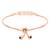 Cubic zirconia classic adjustable tennis charm bracelets friendship love christmas for women teen