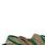 Gold plated traditional royal emerald velvet chuda bangle set kada for bridal/women (green)