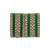 Gold plated traditional royal emerald velvet chuda bangle set kada for bridal/women (green)