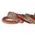 Gold plated traditional royal emerald velvet chuda bangle set kada for bridal/women (red)