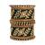 Gold plated traditional silk thread elegant green bangles chuda bangle set for bridal/women (green)
