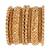 Gold plated traditional silk thread embellishments bangles chuda bangle set for bridal/women (gold)