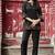 Women Viscos Rayon Threadwork Kurta With Trouser 