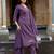 Ethnic Embroidered Pure Cotton Kurta With Pent & Dupatta