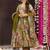 Green digital printed maslin anarkali palazzo style