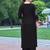 Floral Embroidered V-Neck Thread Work Straight Kurta With Palazzo