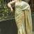 Green embroidered banarasi saree