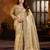 Gold embroidered banarasi silk saree