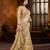 Gold embroidered banarasi silk saree