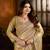Gold embroidered banarasi silk saree