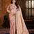 Pink embroidered tissue saree
