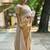 Pink embroidered banarasi saree
