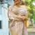 Pink embroidered banarasi saree