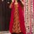 Orange heavy digital printed maslin anarkali palazzo style