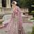 baby pink Premium Silk Bridal Lehenga with Hand Embroidery & Zarkan Work for wedding
