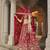 Red Premium Silk Bridal Lehenga with Hand Embroidery & Zarkan Work for wedding