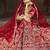 red Premium Silk Bridal Lehenga with Hand Embroidery & Zarkan Work for wedding