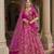 Red Premium Silk Bridal Lehenga with Hand Embroidery & Zarkan Work for wedding