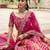 pink Premium Silk Bridal Lehenga with Hand Embroidery & Zarkan Work for wedding