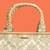 Beige silk floral embroidered tote bag