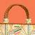Multicolor silk embroidered tote bag