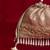 Pink silk floral embroidered potli bag