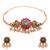 Minimalist multicolor kemp floral choker set