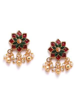 Minimalist multicolor kemp floral choker set 4