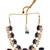 Divine petal inspired blue necklace set