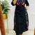  women pure cotton embroidered black kurta with pant