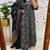  women pure cotton printed blue kurta with pant and dupatta