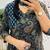  women pure cotton printed blue kurta with pant and dupatta