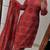  women pure cotton printed red kurta with pant and dupatta