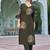 Floral Embroidered V-Neck Thread Work Straight Kurta With Palazzo