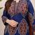  women pure cotton printed black kurta with pant and dupatta