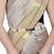 Gold plated traditional ethnic pearl stone adjustable kamarband/belly chain/kandora/wait belt for women 
