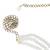 Gold plated traditional ethnic pearl stone adjustable kamarband/belly chain/kandora/wait belt for women 
