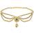 Gold plated traditional kundan stone adjustable kamarband/belly chain/kandora/wait belt for women/girls 