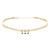 Gold plated traditional kundan adjustable waist chain/belly chain/kamarband for women 