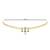Gold plated traditional kundan adjustable waist chain/belly chain/kamarband for women 