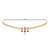 Gold plated traditional kundan adjustable waist chain/belly chain/kamarband for women 