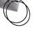 Black plated stylish latest fashion hoop earrings for women/girls 