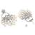 Traditional handcrafted kundan pearl chandbali dangle earrings for women 
