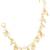 Gold plated traditional pearl hair chain/ear chain accessories with hook for women 