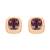 Fashion stylish trendy lightweight modern stud earrings combo set for women 