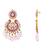 Traditional design handcrafted kundan & pearl earrings for women 