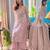 Rayon kurti with palazzo and dupatta set