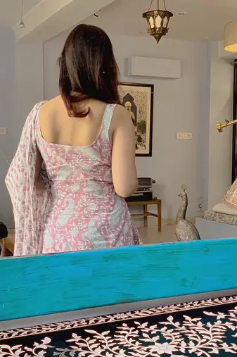 Rayon kurti with palazzo and dupatta set