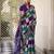 Lightweight Luxury Printed Polyester Viscose Chanderi Saree